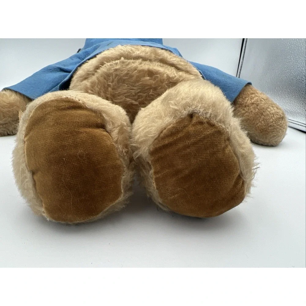 1978 Vintage Plush Darkest Peru Paddington London Bear Eden Toys w/Tags